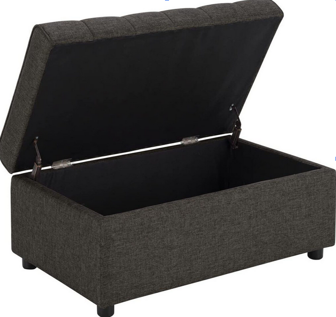 DHP Emily Rectangular Storage Ottoman